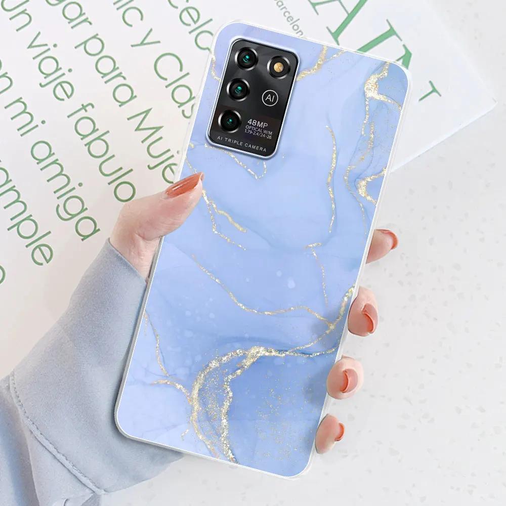 Für ZTE Blade V30 Vita Hülle ZTE Blade V2022 Cover Transparentes Silikon Weiches TPU Handy Hüllen Case Für ZTE V30 Vita Hülle Bumper