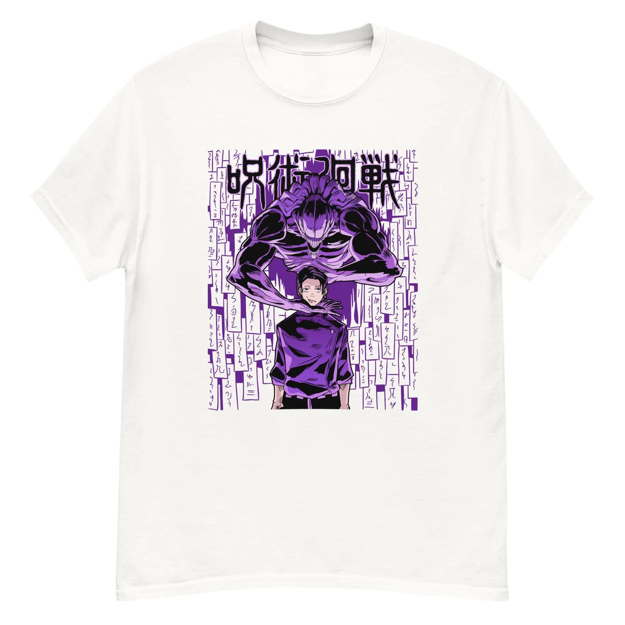 

2026 Summer New purecotton Jujutsu Kaisen anime character pattern leisure popular Short Sleeve Tshirt Round comfortable shirt S