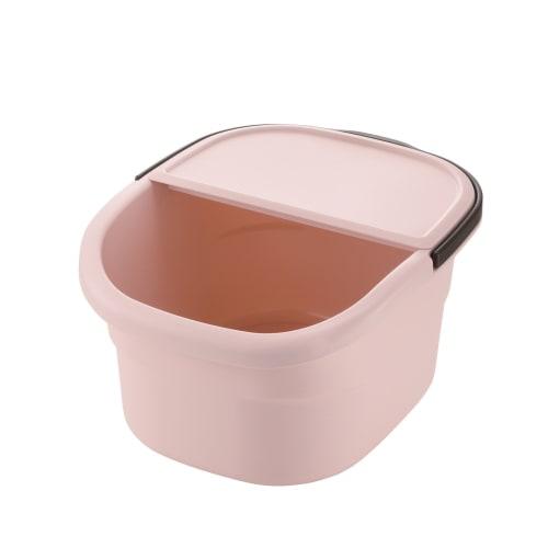 Richell Foot Bath Bucket, Pink, 32 x 38.5 x 21
