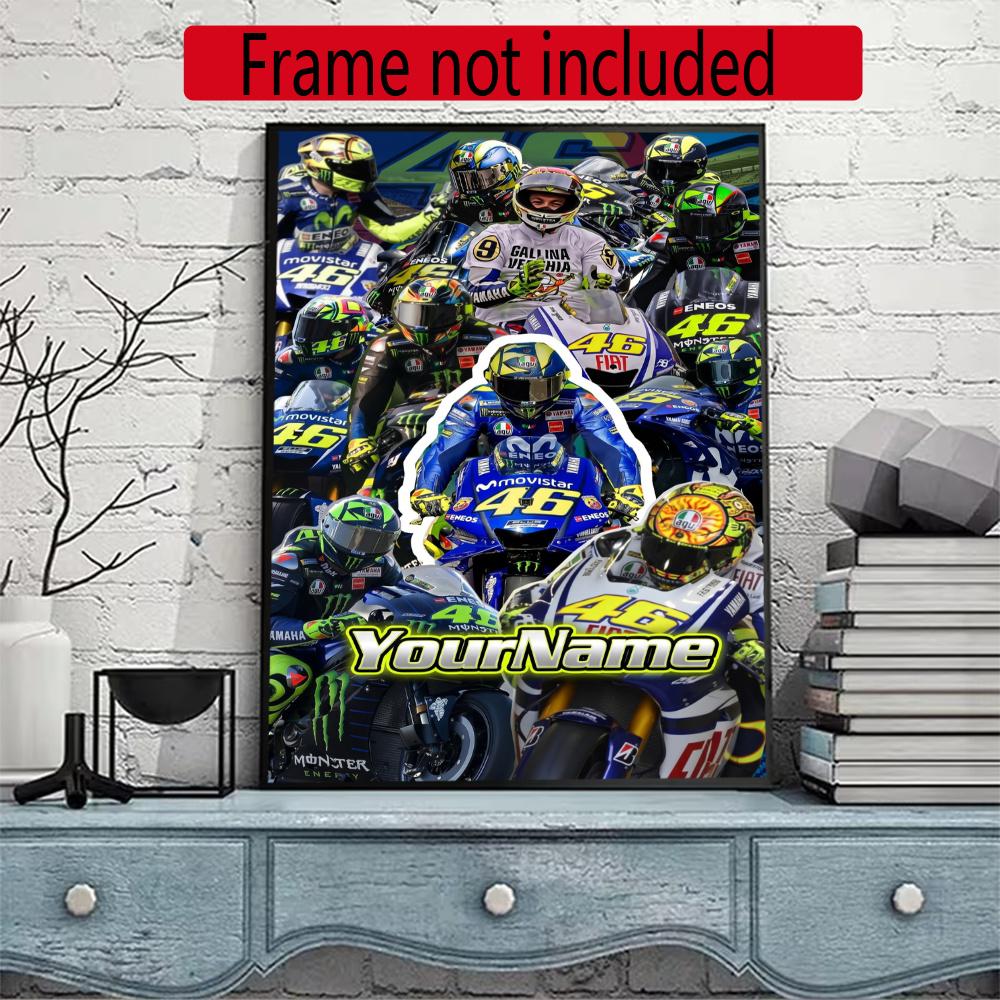 Doctor46 Customize Your Name Diamond Painting Round Diamond Rhinestones Mosaic Diamond Embroidery Wall Paintings Rhinestones Gift Frameless