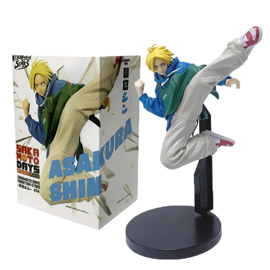 Gifts Anime SAKAMOTO DAYS Figure Toys Taro Sakamoto Shin Asakura Action Figural Dolls PVC Model Desk Ornaments Birthday Gifts