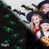 Halloween Decorative Stickers Bat Luminous Haunted House Ghost Festival Scene Props Horror Stickers Wall Stickers