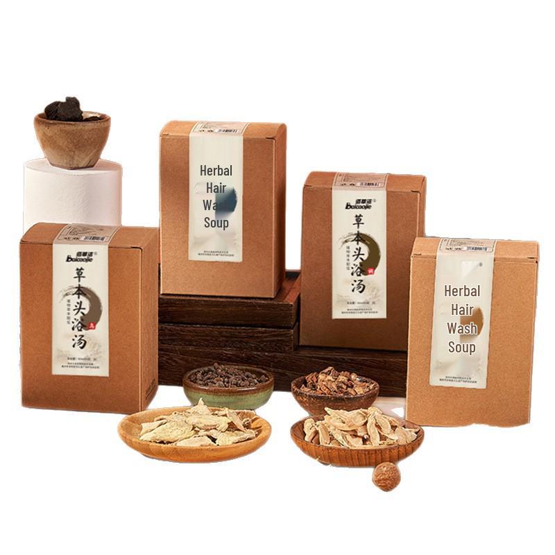 Herbal Hair Therapy Shampoo Pack for Postpartum Care