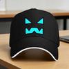 Summer Casual Baseball Cap Geometric Dash Video Game Hiking Fishing Trucker Hat For Unisex Adult SunProof Stylish Snapback Cap