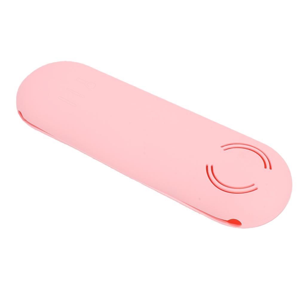 Makeup Brush Holder Travel Cosmetic Organizer Silicone Makeup Storage Case Portable Cosmetics Bag for Makeup Tools Pink