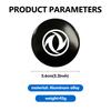 Pour Dongfeng Motor 4 pièces 56 mm Logo de voiture Autocollant de cache-moyeu Emblème Cache-jante Accessoires de moyeu DFM DFSK Glory 360 Cefiro MX6 S50 MX6
