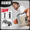Mens Electric Shaver Rechargeable Waterproof Mini Portable Beards  Razor Wet/dry