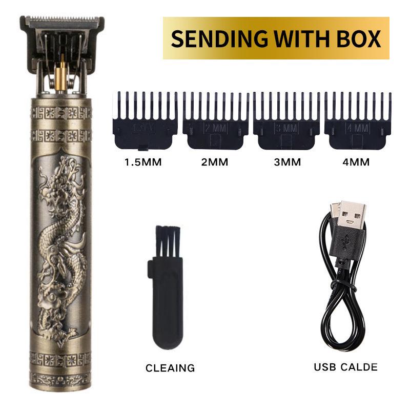 Professional Electric Hair Clippers: Ideal for Men with Oily Hair, Notches and Trimming, Perfect for Barbers and Salons