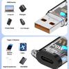 USB 3.2 auf Typ-C-Adapter OTG Schnellladung 120W 10 Gbit/s Hohe Geschwindigkeit Daten-Audio-Übertragung für PC Tablet Telefon USB-C-Konverter