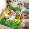 Jungle Animals Living Room Nonslip Area Rug Soft Carpet For Bedroom Game Playroom Sofa Office Home Decor Doormat Christmas Gift C9301901