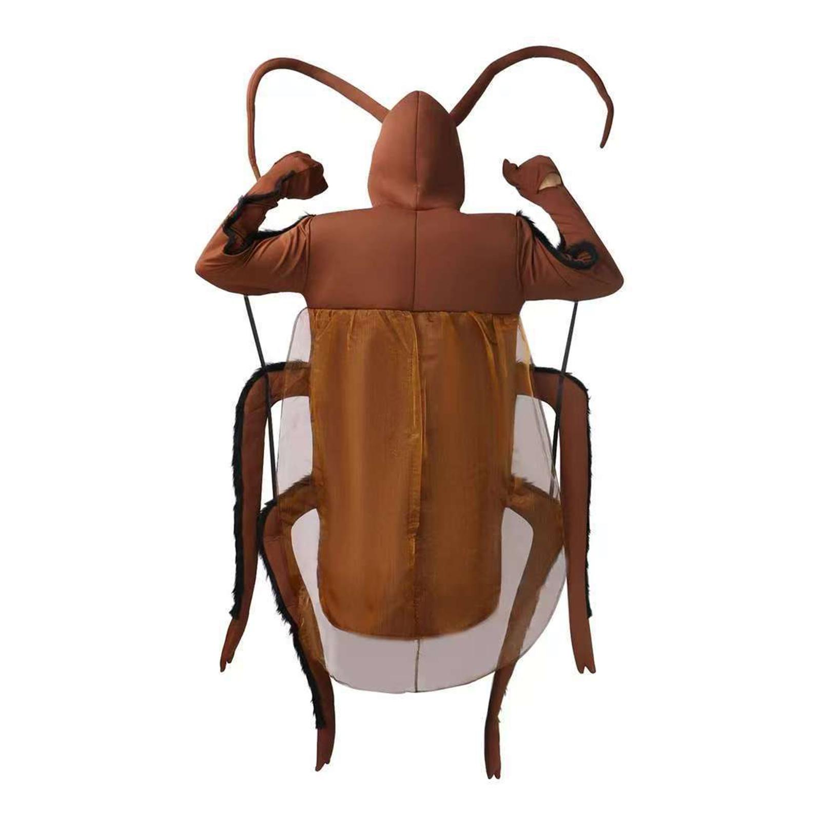 

Unisex Doll Suit Cosplay Cockroach Suit One Size чорний