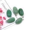 5 st, Böhmisk Reiki Healing Kristallhänge, Unik Energi Natursten Agat Ädelsten Berlocker för DIY Halsband Nyckelringstillbehör Hantverk Gåvor