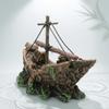 Shipwreck Aquarium Ornament Detailed Decoration