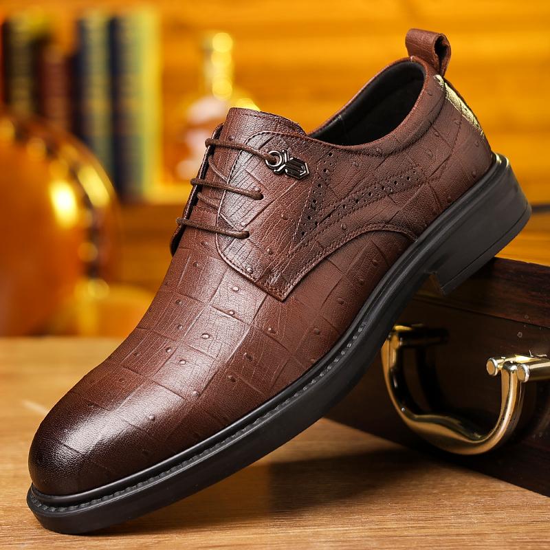 

Fashion Luxury Brand Men s Oxford Footwear Casual Business Office Dress Shoe Handmade Classic Men s Leather Shoes New Men Casual Shoes 44