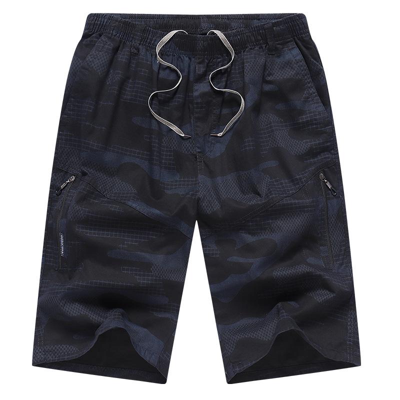 Shorts Casual Capris Men's Summer Pure Cotton Loose Fitting Workwear Underwear Outerwear Pants