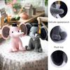 Cute Elephant Plush Toy With Graduation Hat Perfect Graduation Gift