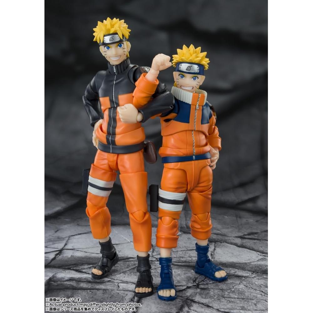 SHFiguarts NARUTO Naruto Uzumaki - Den mest uventede slapstick-ninjaen - Ca.. 135 mm ABS&PVC malt bevegelig figur BAS64181