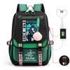 Ghost Extermination Surrounding Animation Schoolbag Large Capacity with Usb Academy Wind Junior High School Student Casual Backpack