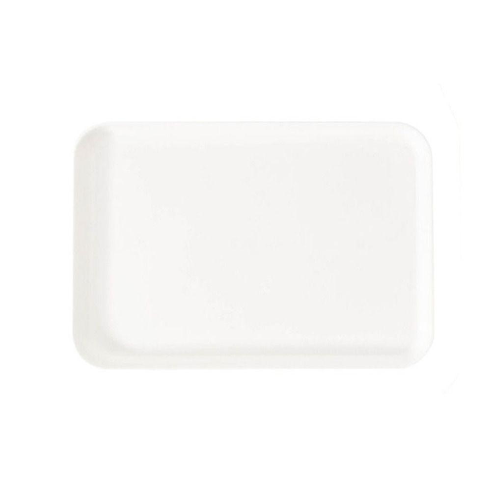 Plastic Wheat Straw Storage Tray Eco-friendly Large Capacity Service Dessert Pallet Exquisite Rectangular Serving Tray Desktop