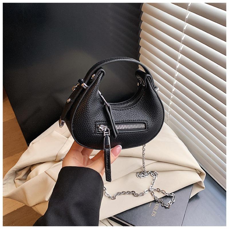 Textured portable small square bag women's trend fashion shoulder bag niche simple versatile women's bag trend