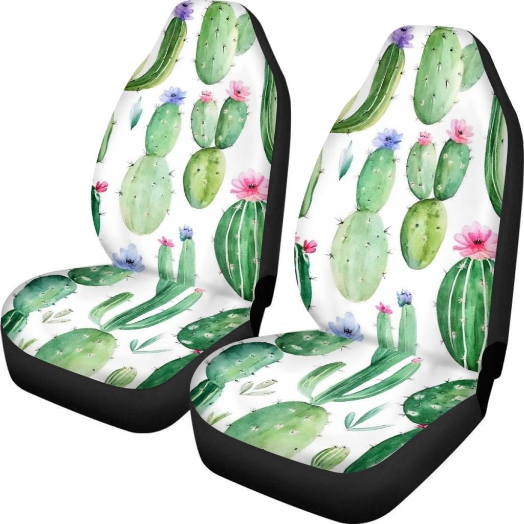 Pehede Car Seat Cover Moon Stars Planet Front for Cars, Easy To Tall Cover Set, Accessories Auto Trucks Van SUV,2 Packs