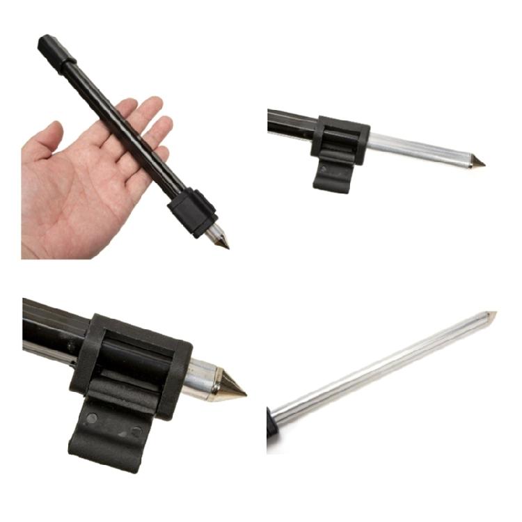 Fishing Rod Rest Head Fishing Rod Pods Holder Brackets Head Fishing Poles Brackets Plastic Rod Rest Head Easy to Install