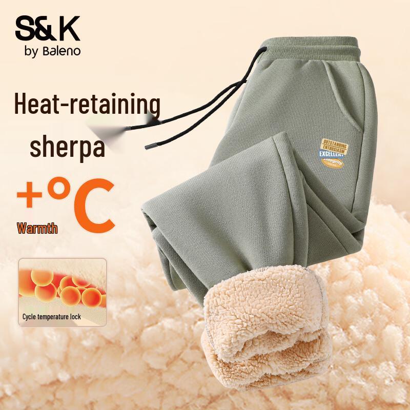 

Baleno Men s Winter Sherpa Fleece Jogger Pants M