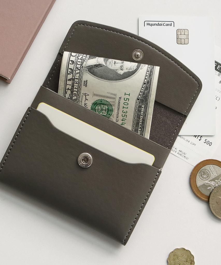 Iconic Journey Half Wallet 6 Colors Card Holder Pouch