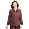 Stylish Spring Woolen Coat for Women 50+: Fashionable Middle-aged & Elderly Women's Overcoat