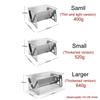 BBQ Grill Portable Folding Barbecue Grill Heating Stoves Multifunction Camping Rack Net Firewood Stove Stainless Steel BBQ Grill