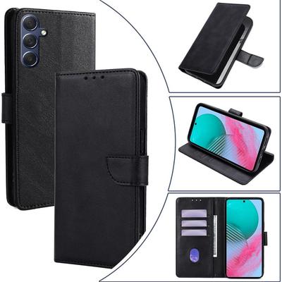 Flip Wallet Case For Samsung S20 S21 S22 S23 S24 FE S25 Edge M55 M54 M53 M35 M34 M15 M14 Xcover 7 6 Cover PU Leather Button Card Slot Holster Bumper