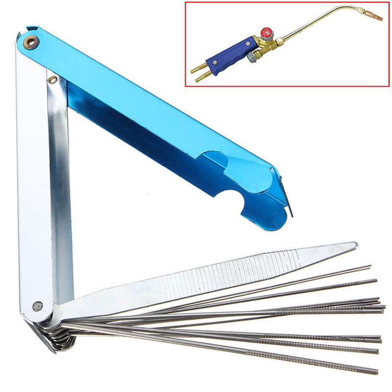 Buy 14 In 1 Welding Tip Cleaner Cutting Nozzle Needles Kit Stainless Steel Reamers at affordable