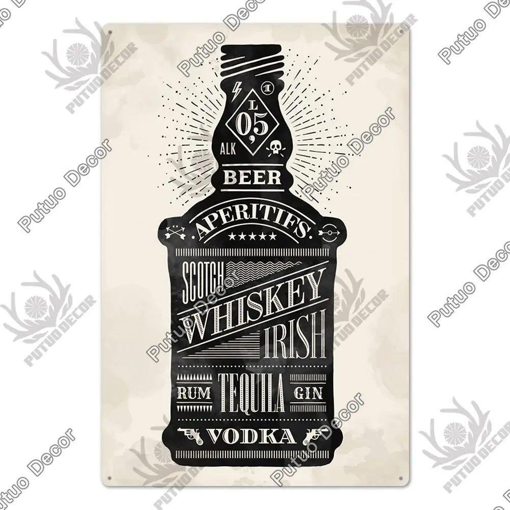 

Vintage Leningrad Beer Poster Metal Tin Sign for Wall Decor