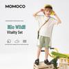 MOMOCO Boys' Fashion Summer Two-Piece Set