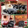 Cute Character Size Comfortable Festive Fleece Microfiber Blanket Perfect for Cold Winter Holiday Nights Snuggling