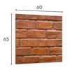 PANNELLO IN VETRO PER CUCINA 60x65 Mattone