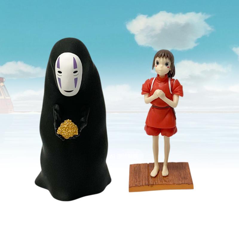 Enchanting Spirited Away No-face Character Doll Collectible Figure Pvc 12-14cm