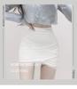 Dongdaemun Sexy Lace Trim High Waist Slimming Mini Skirt for Women