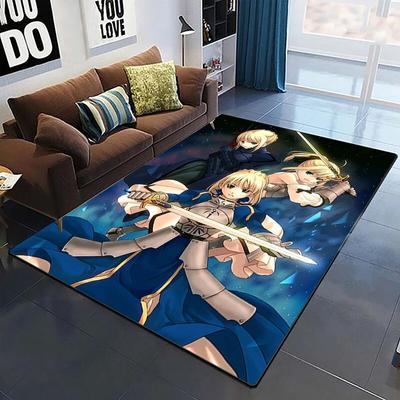 Cartoon Fate HD dywan z nadrukiem dywanik domowy pokój dziecięcy krzesło do salonu nocne nowoczesne proste mata podłogowa dywanik Kawaii