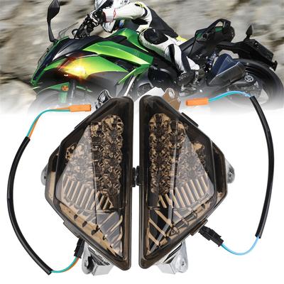 Μπροστινό Φλας Για Kawasaki Ninja 250 300 400 650 1000 Zx6R 2013-2021 2020 18 Αξεσουάρ Μοτοσυκλέτας Φως