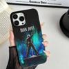 B-BonS J-Jovi Phone Case For IPhone 16 15 17 Pro 11 12 13 14 Pro Max Plus Soft Ripple Silicone Cover Shell