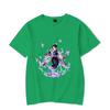 New Kochou Shinobu Print T-shirts for Women Men Summer Tee Shirt Harajuku Anime Casual Round Neck Short Sleeve Tops
