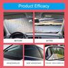 Car Window Restorer Cleaner Oil Film Eliminator Remover for Rainy Days Enhanced Nighttime Visibility Spotless Windscreen