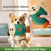 Novos Brinquedos de Pelúcia Vocal para Cães, Peixe Cabeçudo para Roer os Dentes para Aliviar o Tédio, Brinquedos para Animais de Estimação, Suprimentos para Animais de Estimação, Filhotes