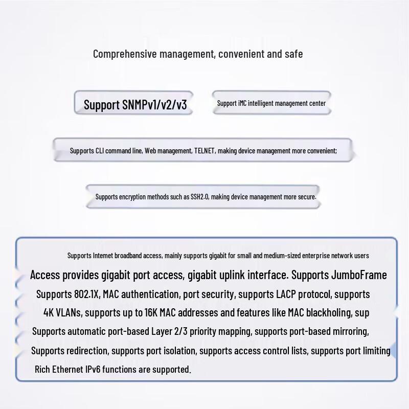 H3C S5500V3 Series Layer 3 Managed Enterprise Switch