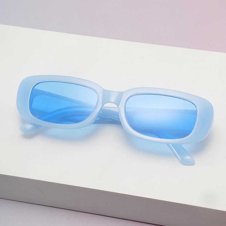 New Women Fashion Candy Color Small Frame Sunglasses Men sun glasses Women Vintage Trendy Style der Eyewear