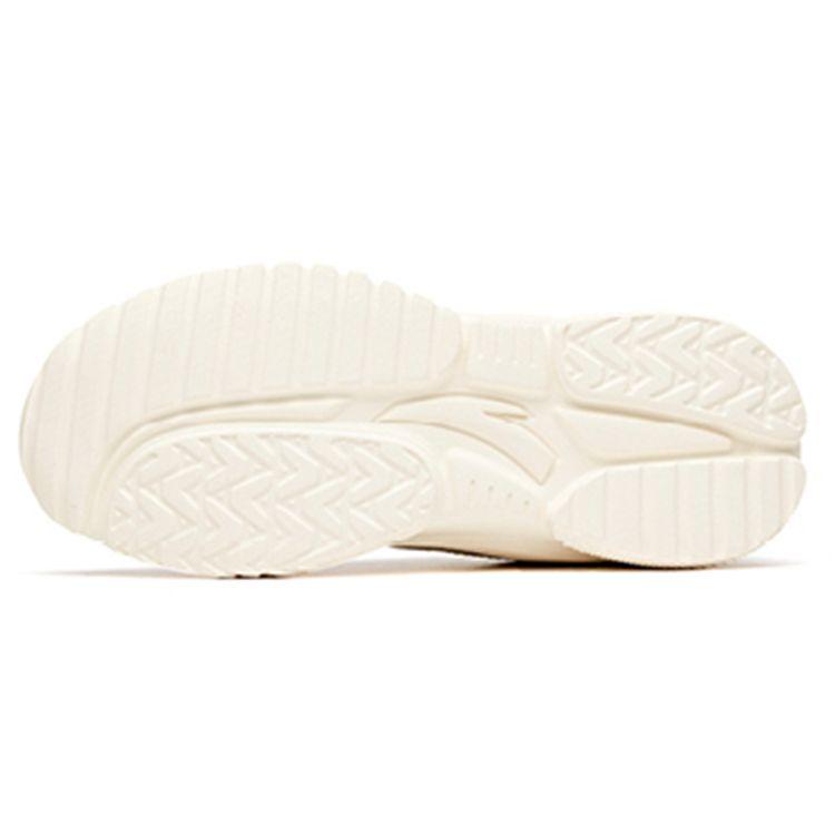 Anta Lifestyle Series Shock Absorbing Non-Slip Durable Low-Top Sneakers Women Sneakers White Gray Black 122118845-1