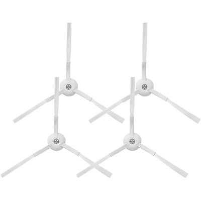 4 Stück Seitenbürsten + 4 Schrauben Ersatzteile für XIAOMI MIJIA G1 MJSTG1 Mi Roboter-Staubsauger-Wischer Essential Xaomi Xiomi Zubehör