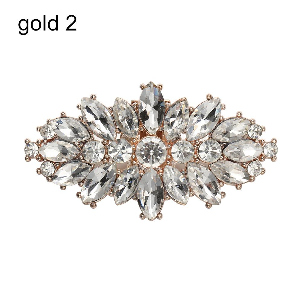 1PC European Fashion Crystal Shoe Clip Transformation Style Women's Shoes Decorations Rhinestone Charm Clothing Collocation