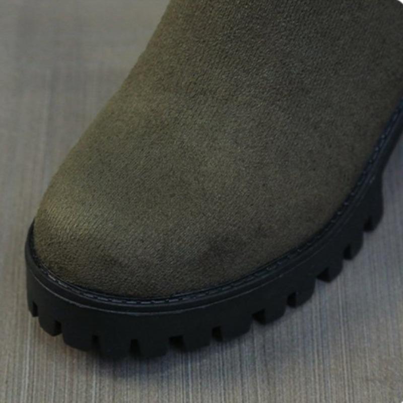 Ankle Boots for Women Autumn and Winter Thick Heel Thick Sole Round Head Short Boots Woman Shoes High Heel Women's Boots